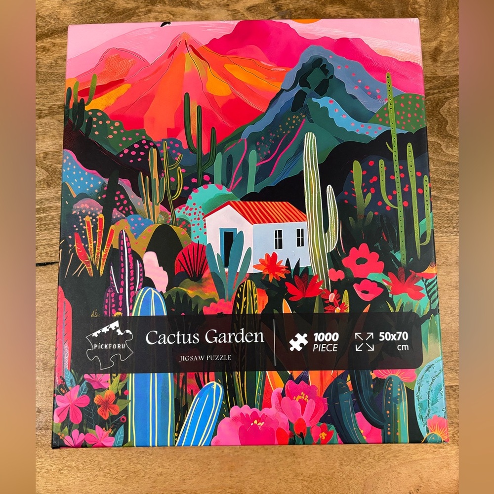 Cactus Garden Jigsaw Puzzle 1000 piece